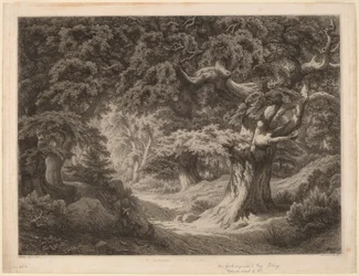 Le Charlemagne (floresta de Fountainbleau)