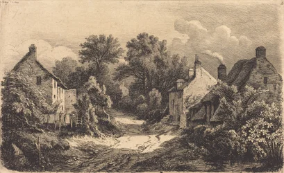 Le chemin de Garens The Road to Garens, publicado 1849.