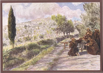 São Francisco abençoa a cidade de Assis, 1919