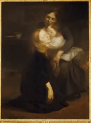Intimidade, também chamada A irmã mais velha (pintura sobre tela)