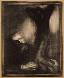 Rodin a esculpir
