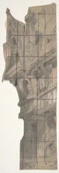 Projeto para um cenário na Ópera, Paris, 1830-90.
