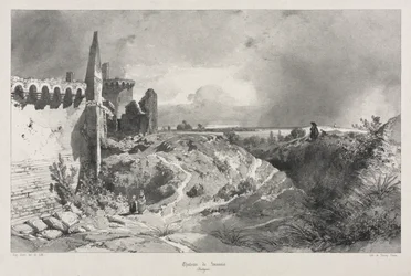 Viagens pitorescas e românticas na França antiga. Bretanha: Chateau de Susínio