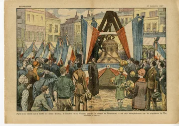 Ilustração de Eugene Damblans (1865-1945) em Le Pelerin