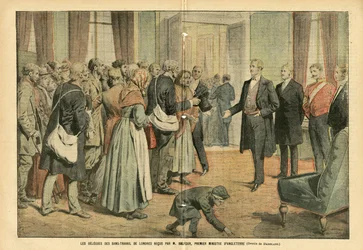 Ilustração de Eugene Damblans (1865-1945) em Le Pelerin