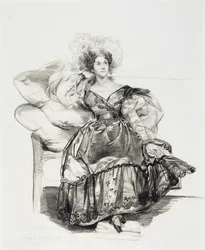 Estudo para Mme. Jules-Antoine Droz