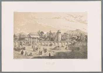 Meidan i Shah, a praça real em Teerã Meïdân-i-Châh place royale a Téhéran (título do objeto) Paisagens persas (título da série) Perse moderna (título da série)