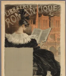 Cartaz para Librairie Romantique
Librairie Romantique (título sobre o objecto)