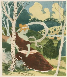 Na floresta, 1899.