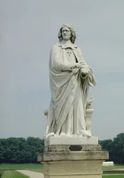 Estátua de Jacques Benigne Bossuet (1627-1704) (mármore)