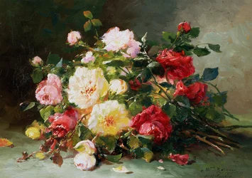 Um ramo de rosas