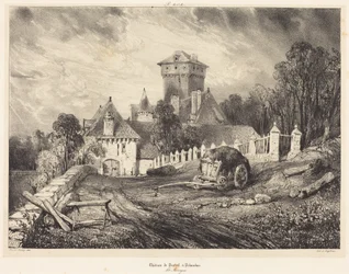 Castelo de Pesteil em Polminhac