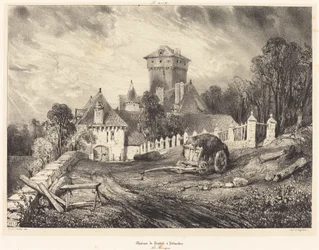 Castelo de Pesteil em Polminhac