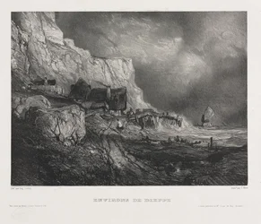 Seis fuzileiros navais: arredores de Dieppe