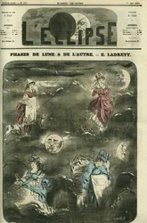 A fase da lua & a outra, as 4 fases da lua representando as 4 categorias sociais de mulheres. Capa em "L