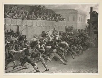 Uma Corrida de Cavalos prestes a começar