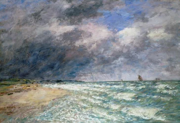 Navios do Sena, 1880 (pastéis em papel)