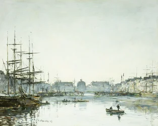 Le Havre, Bassin du Commerce, 1894