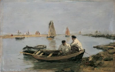 O Estuário, meados do século XIX