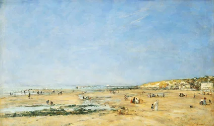 Trouville, Vista Geral da Praia; Trouville, Vista Geral da Praia, 1890