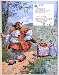 O Sapo Que Aspirou a Tornar-se Tão Grande como o Boi, c. 1900 (gravura )
