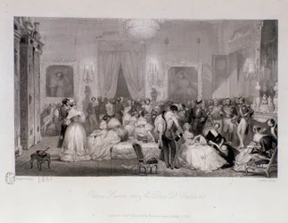Uma noite social com o Duque de Orleans (Ferdinand-Philippe ou Ferdinand Philippe d