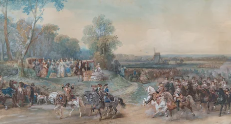 Campo de Compiègne, 1698, ca. 1860.
