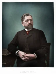 Gustave Eiffel, engenheiro francês, 1880