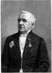 Retrato do Barão Felix Hippolyte Larrey (1808-1895), cirurgião francês, membro da Academia das Ciências e da Academia de Medicina
