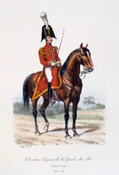 Cavalo Leve da Guarda do Rei, Little Held, 1814-15