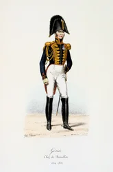 Genie, chefe do batalhão, 1814-30