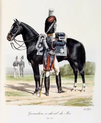 Granadeiros à Cheval du Roi, 1814-15