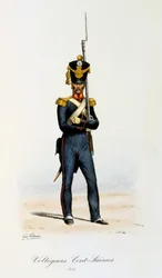 Voltigeurs, Centavos-Suisses, 1815