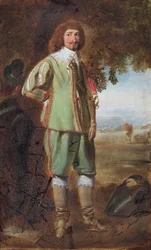 Retrato de John Ashburnham (óleo sobre papel)