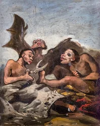 Caprichos n.º 51 segundo Goya