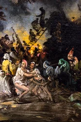O Sabbath, cerca de 1865 (óleo sobre madeira)