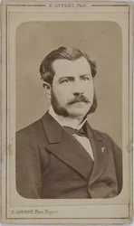 Retrato de Léon Renault (1839-1933), prefeito de polícia e político