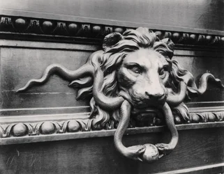 Batente da porta do leão, Paris
