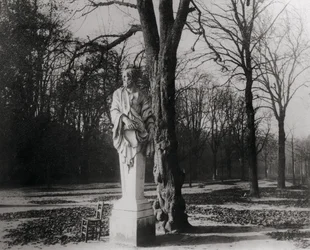 Estátua, tuileries, jardim, paris