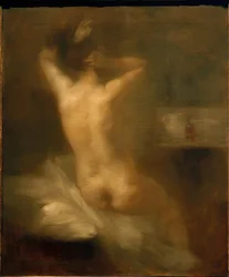 E. Carrière, costas femininas