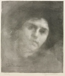 Madame Eugène Carrière (prato grande)