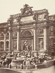 Fontana di Trevi, 1848-52.