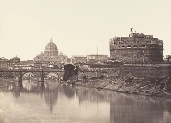 Vista do Castelo de Santo Ângelo. S. Pietro, 1848-52.