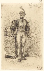Um homem com armas Um homem de armas, 1833.