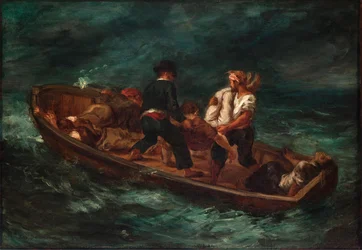 Após o Shipereck (Barcaça de Don Juan - cadáver atirado ao mar)
