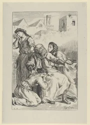 Morte de Goetz von Berlichingen, 1845., 1845.