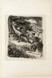 Fausto e Mefistófeles nas Montanhas Harz