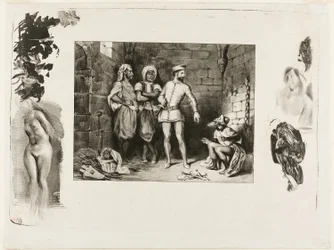Fronte-boeuf e o judeu, de Ivanhoe