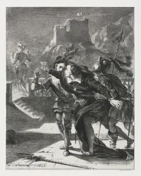 Hamlet: Hamlet corre para seguir o espírito de seu pai