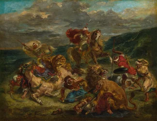 Caça ao Leão, 186061.